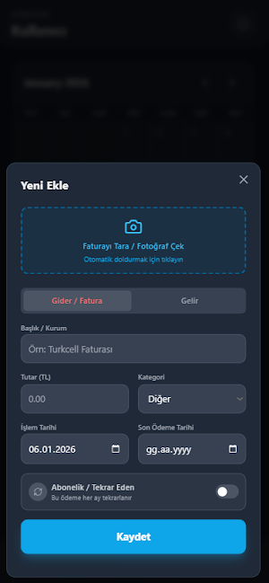 Akıllı Fatura Screenshot 0