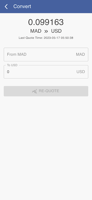 USD to MAD Screenshot 3