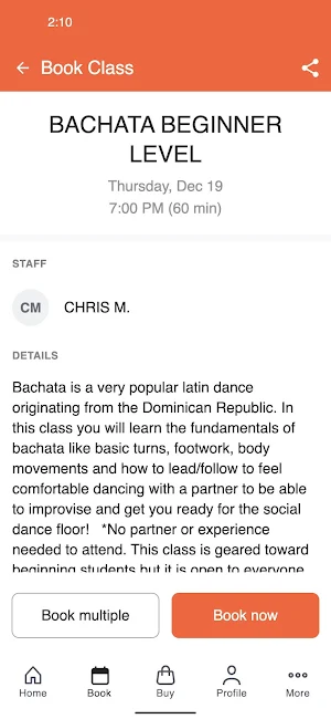 Motion Arts Center Screenshot 2