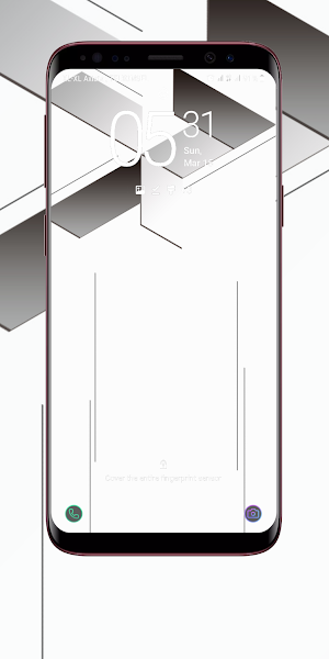 Gray And White Wallpaper Screenshot 3