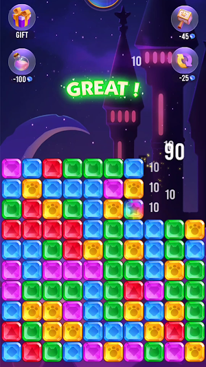 Mystic Cat Match Screenshot 1