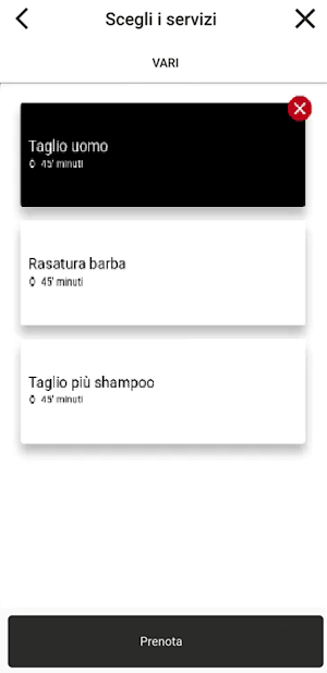 Giuseppe Sergio Barber Concept Screenshot 3