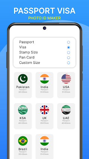 Passport Photo Maker- Photo ID Screenshot 3
