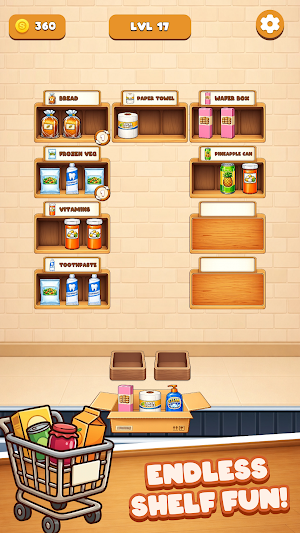 Shelf Sort: Warehouse Puzzle Screenshot 0
