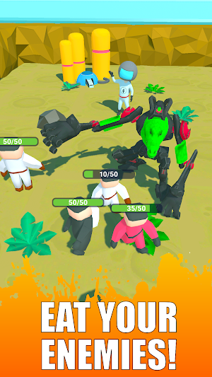 Alien Attack Idle Simulator 3D Screenshot 1