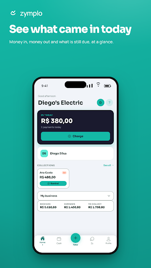 Zymplo · Get Paid on WhatsApp Screenshot 0