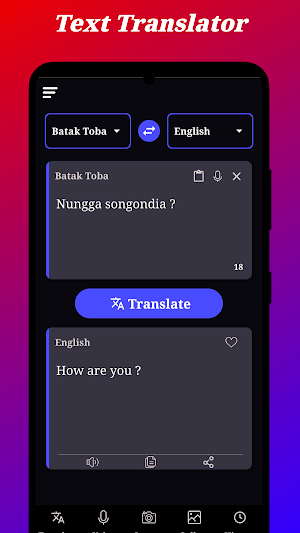 Batak Toba Translator Screenshot 0