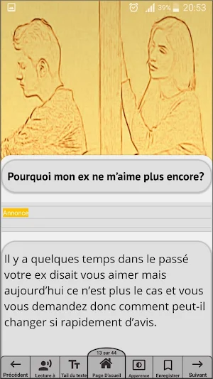 Récupérer son ex et le faire revenir à vous Screenshot 2