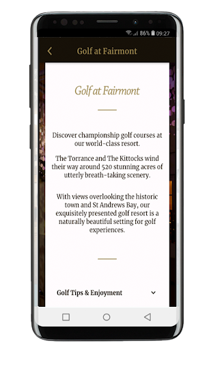 Fairmont St Andrews Screenshot 3