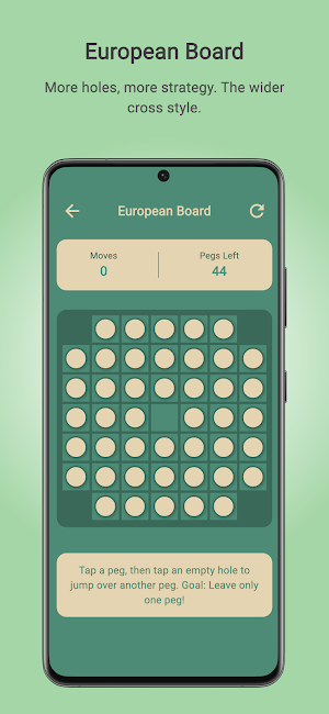Peg Solitaire – Logic Puzzle Screenshot 3