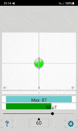 Ferromagnetism Detector Screenshot 2