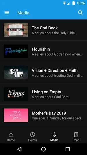 Coastal Chapel App Screenshot 2