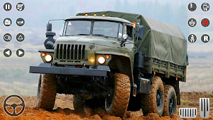 Army Truck Cargo Transport 2021 : Cargo Truck Game Screenshot 0