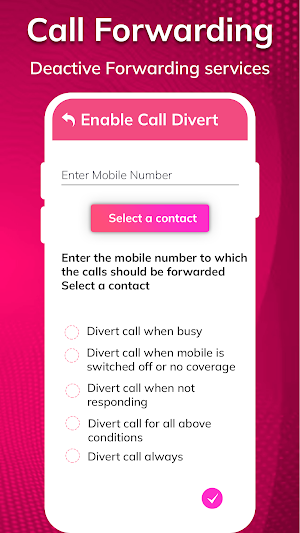 Call Forwarding Screenshot 3