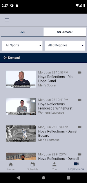 Georgetown Hoyas Screenshot 3