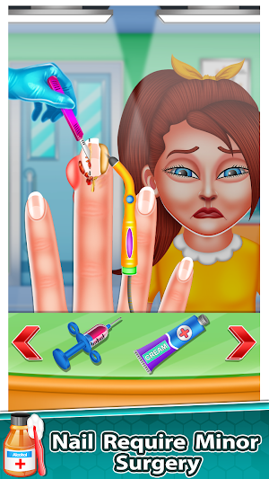 Nail & Hand Surgeon Hospital - Nail Surgery Game Screenshot 0