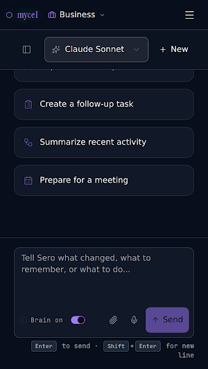 Mycel: AI Knowledge Vault Screenshot 2