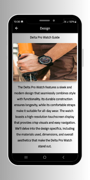 Delta Pro Watch Guide Screenshot 0
