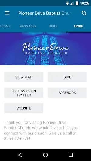 Pioneer Drive Baptist Church screenshot 3