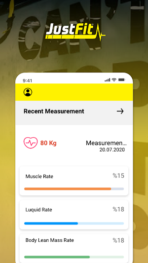 JustFit Sport Center Screenshot 1
