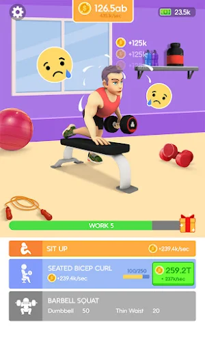 Idle Workout: Body Race Screenshot 3