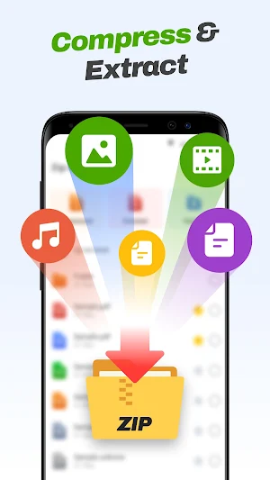 ZIP RAR Extractor: Unzip Files Screenshot 0
