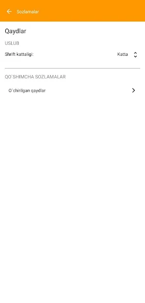 Qaydlar Screenshot 2