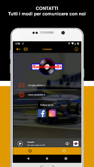 Radio StudioB4 Screenshot 2