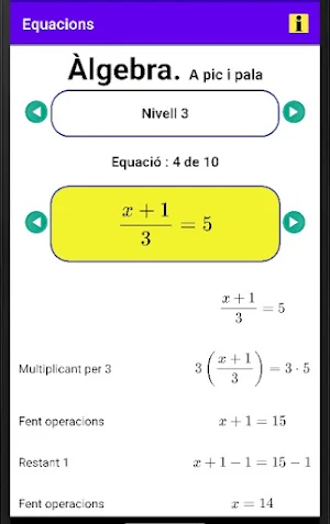 Equacions Screenshot 3