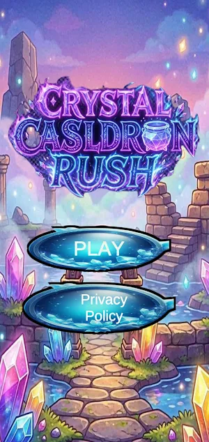 Crystal Cauldron Rush Screenshot 0