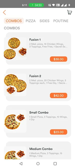 Indian Connection Pizza Screenshot 2