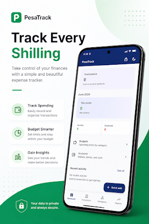 PesaTrack: Expense Tracker Screenshot 0