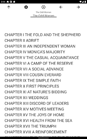 Book, The Odd Women Screenshot 2