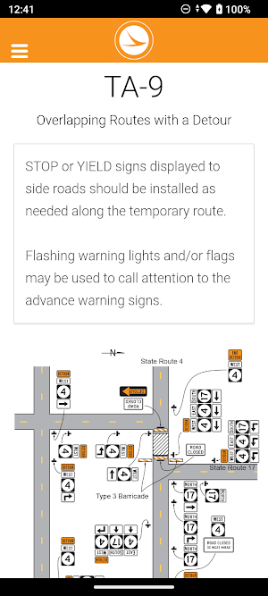 ODOT Work Zone Pocket Guide Screenshot 2