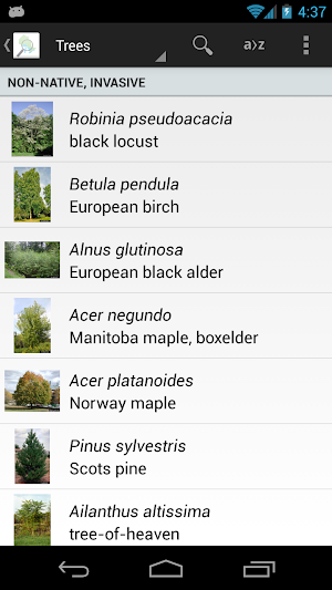 EDDMapS Ontario Screenshot 1