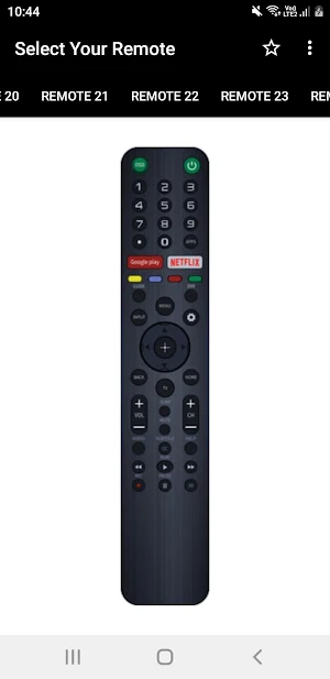 Sony TV Remote Screenshot 3