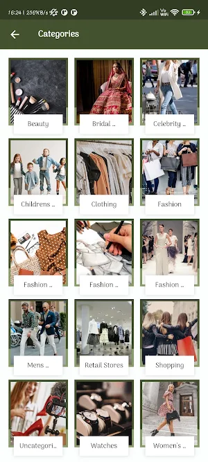 Fashion Blog Screenshot 1