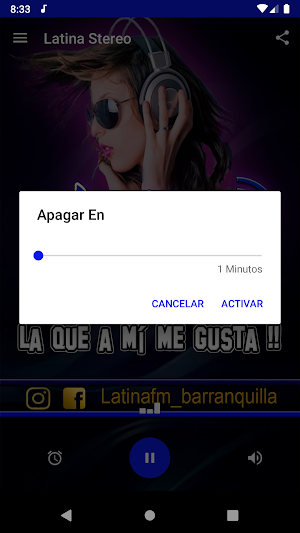 Latina Stereo Online Screenshot 3