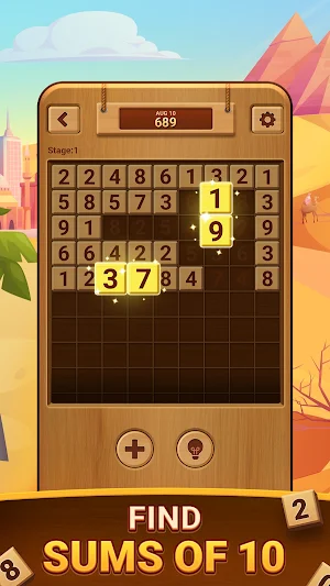 Numscapes: Number Match Game Screenshot 1