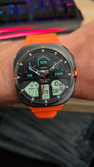 Hybrid NIKANA WS50 Watch face Screenshot 3