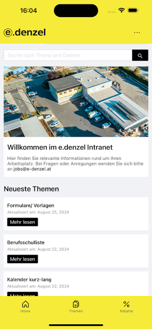 e-Intranet Screenshot 0