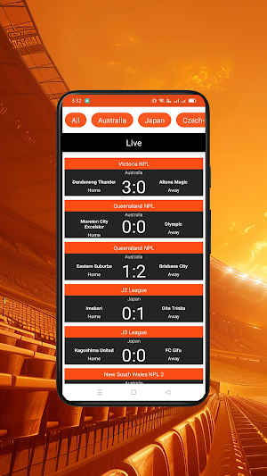 Soccer Scores PE Screenshot 3