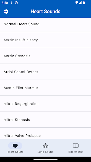 Lung Heart Sounds Screenshot 0