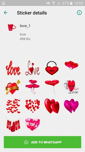 I Love U 2019 stickers Screenshot 3