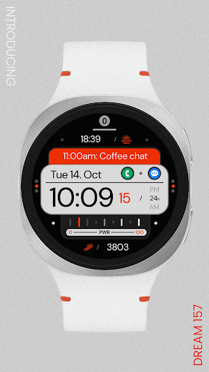 Dream 157 Digital Watch Face Screenshot 0