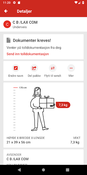 Posten Screenshot 3
