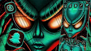 Alien Theme Launcher Screenshot 1