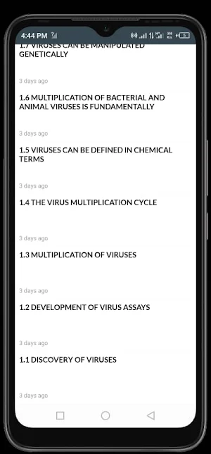 Virology Course Screenshot 3