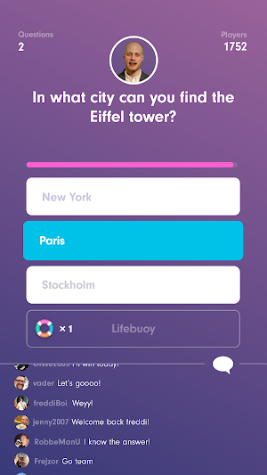 Primetime - Live Quiz Game Screenshot 0