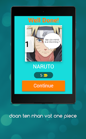 đoán tên nhân vật anime Screenshot 1